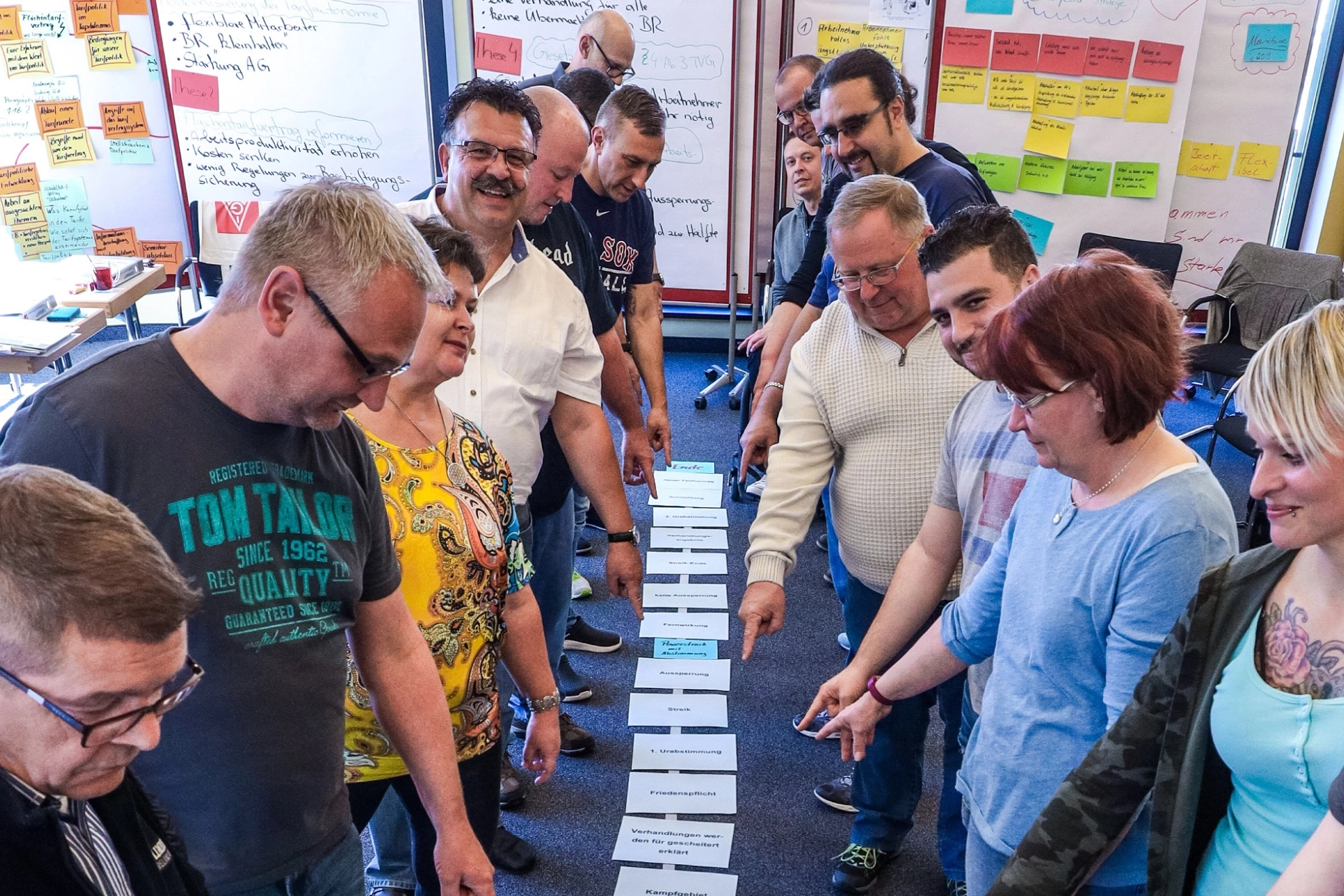 Bild aus einem Seminar