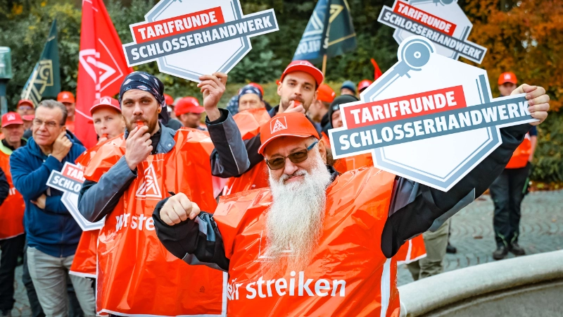 Tarifrunde Schlosserhandwerk