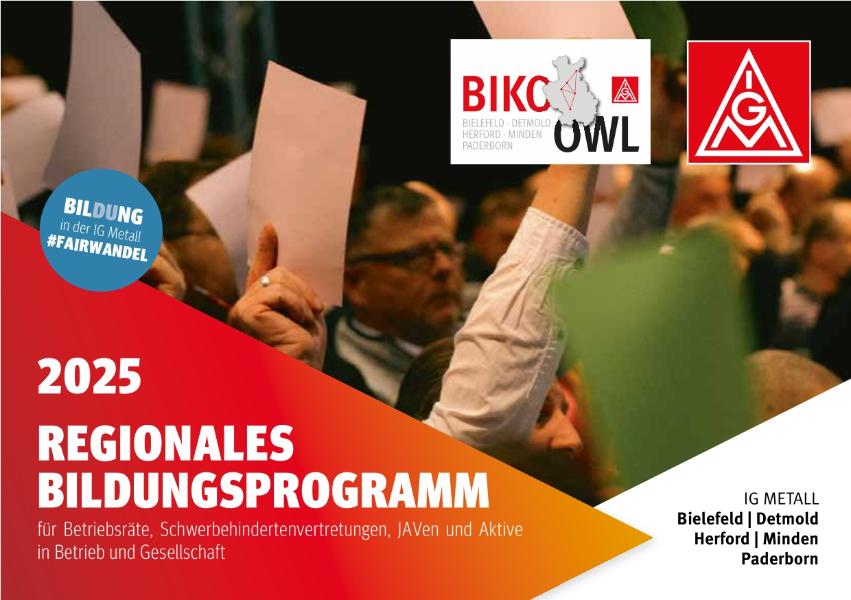 Regionales Bildungsprogramm der BiKO 2025